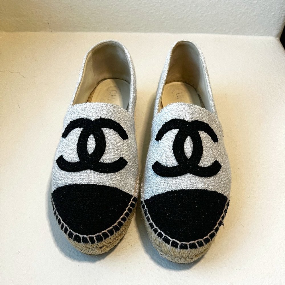 CHANEL authentic espadrilles